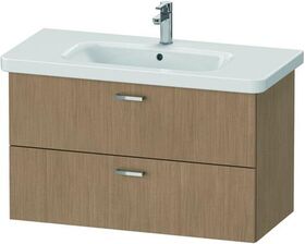 Duravit Waschtischunterbau XBASE 2 Schubk 560x930x448mm europäische eiche