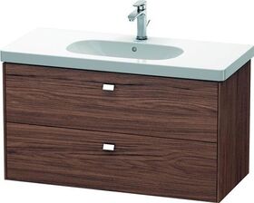 Duravit Waschtischunterbau BRIOSO Griffe chr 563x1020x469mm NB dunkel