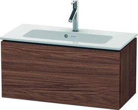 Duravit WTU Compact L-CUBE 400x820x391mm nussbaum dunkel