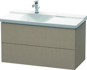 Duravit Waschtischunterbau L-CUBE 820x481x555mm leinen