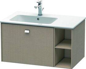 Duravit Waschtischunterbau BRIOSO 442x820x479mm Be li Griff chrom leinen