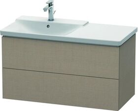 Duravit Waschtischunterbau L-CUBE 1020x481x555mm leinen