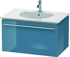 Duravit Waschtischunterbau X-LARGE 522x800x456mm stone blue hochglanz