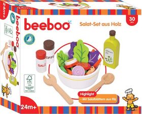 BEK Salat-Set aus Holz, 30 Teile