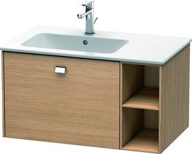 Duravit Waschtischunterbau BRIOSO 442x820x479mm Be li Gri chr europ. eiche