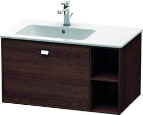 Duravit Waschtischunterbau BRIOSO 442x820x479mm Be li Gri chr Kast. dunkel