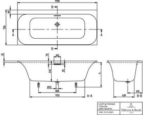 V&B Whirlpoolsystem LOOP & FRIENDS Airpool Entry Tech. Pos 2 we