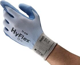 Schnittschutzhandschuhe HyFlex® 11-518 Gr.8 blau EN 388 PSA II 12 PA - VPE: 12