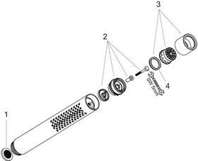 Stabhandbrause 2jet AXOR STARCK X DN 15 chrom