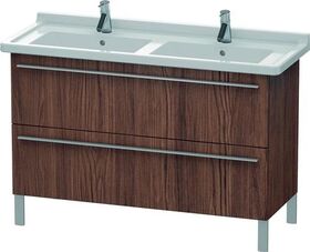 Duravit Waschtischunterbau X-LARGE 1200x470x668mm nussbaum dunkel