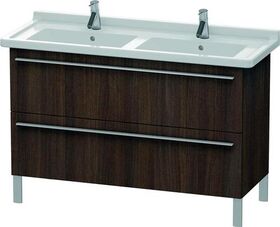 Duravit Waschtischunterbau X-LARGE 1200x470x668mm kastanie dunkel