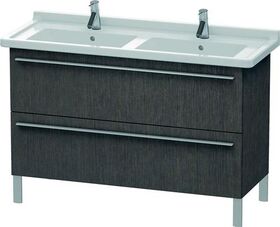 Duravit Waschtischunterbau X-LARGE 1200x470x668mm eiche dunkel gebürstet