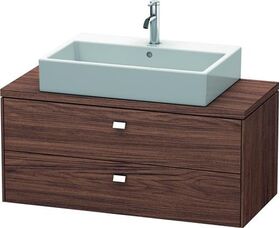 Duravit Konsolenunterschrank BRIOSO Griffe chr 442x1020x480mm NB dunkel