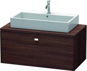 Duravit Konsolenunterschrank BRIOSO Gri chrom 442x1020x550mm kastanie dunkel