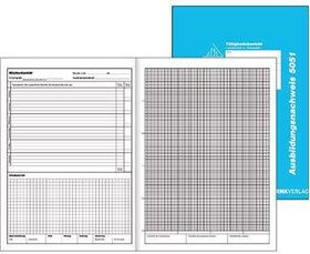 RNK Ausbildungsnachweis 5051 DIN A4 30Bl. 1/2Jahr