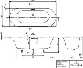 V&B Whirlpoolsystem LOOP & FRIENDS A E m Wa-zul Tech. Pos 2 we