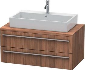 Duravit Konsolenunterschrank X-LARGE 440x1000x548mm flannel grey hochglanz