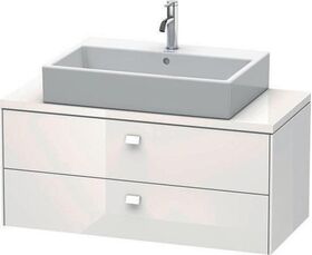 Duravit Konsolenunterschrank BRIOSO Griffe Frontfarbe 442x1020x480mm we hgl