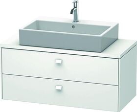 Duravit Konsolenunterschrank BRIOSO Griffe Frontfarbe 442x1020x480mm we matt