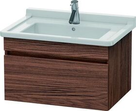 Duravit Waschtischunterbau DURASTYLE 470x650x406mm nussbaum dunkel