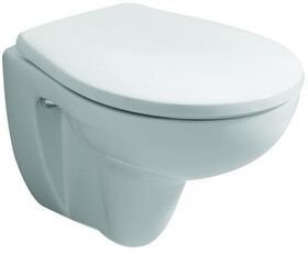 Geberit WC-Sitz RENOVA COMPACT abn m Deckel Scharniere Edelstahl ägäis