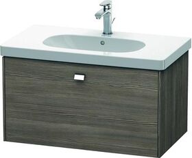 Duravit Waschtischunterbau BRIOSO Griff chrom 452x820x469mm pine terra