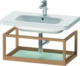 Duravit Ablage DURASTYLE 440x740x300mm lichtbl matt/eiche massiv