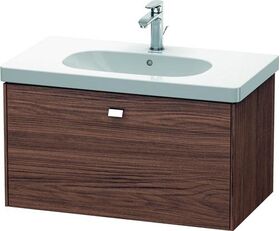 Duravit Waschtischunterbau BRIOSO Gri chrom 452x820x469mm nussbaum dunkel