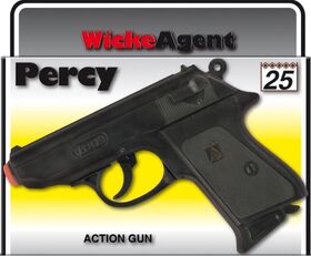 25er Agentenpistole Percy 15,8cm, Box