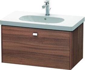 Duravit Waschtischunterbau BRIOSO Griff chrom 452x820x469mm nussbaum natur