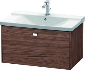 Duravit Waschtischunterbau BRIOSO Gri chrom 450x820x479mm nussbaum dunkel