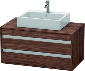 Duravit Waschtischunterbau KETHO 550x1000x496mm nussbaum dunkel