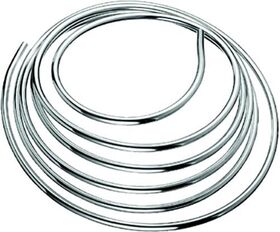 SCHELL Kupferrohr biegsam, 5 m Ring, chrom d= 10mm