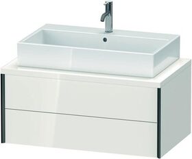 Duravit Konsolenunterschrank XVIU 400x900x548mm Prof. sw ma weiß hochglanz