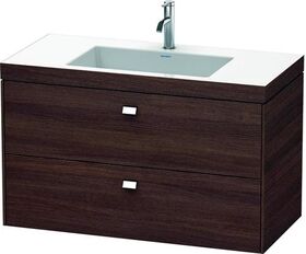 Duravit Waschtischunterbau BRIOSO 613x1000x480mm m WT Vero Air Gri chr 1 H