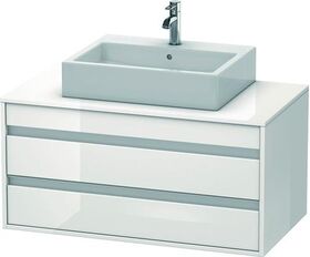 Duravit Waschtischunterbau KETHO 550x1000x496mm weiß hochglanz