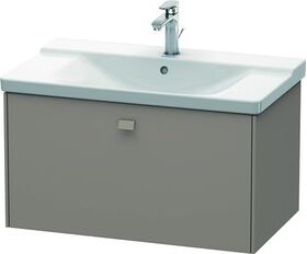 Duravit Waschtischunterbau BRIOSO Gri Frontfarbe 450x820x479mm basalt matt