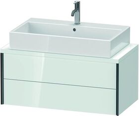 Duravit Konsolenunterschrank XVIU 400x900x478mm Prof. sw ma weiß hochglanz