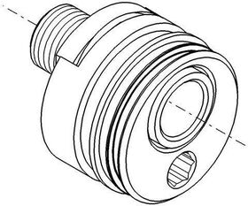 Grohe Anschluss Taron/Ectos, Easy Fix, chrom