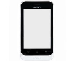 Sony XPERIA Tipo Oberschale mit Touch Panel Weiß