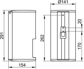 Keuco Mehrfach-Toilettenpapierhalter PLA für Rollenbreite 100mm vc