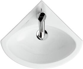 Laufen Eck-Handwaschbecken LAUFEN PRO B 440x380mm m ÜL 1 HL-Ausf. weiß LCC