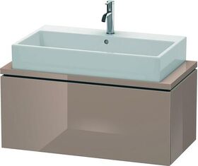 Duravit Konsolenunterschrank L-CUBE 400x920x477mm cappuccino hochglanz