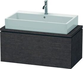 Duravit Konsolenunterschrank L-CUBE 400x920x477mm eiche dunkel gebürstet