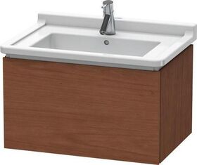 Duravit Waschtischunterbau L-CUBE 670x469mm 1 Ausz. we s-matt ES NB mitte