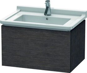 Duravit Waschtischunterbau L-CUBE 469x670x408mm eiche dunkel gebürstet