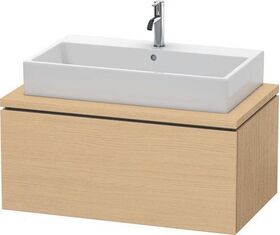 Duravit Konsolenunterschrank L-CUBE 400x920x547mm taupe supermatt