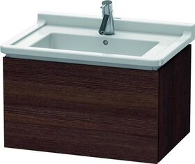 Duravit Waschtischunterbau L-CUBE 469x670x408mm kastanie dunkel