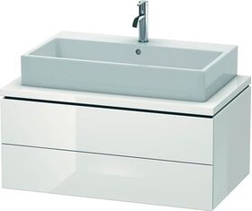 Duravit Konsolenunterschrank L-CUBE 400x920x547mm weiß hochglanz