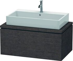 Duravit Konsolenunterschrank L-CUBE 400x920x547mm eiche dunkel gebürstet